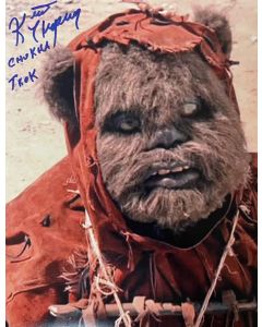 Kevin Thompson THE EWOK ADVENTURE Chukha-Trok Original Signed 8x10 Photo