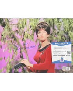 Julie Cobb Star Trek signed 8x10 w/ Beckett COA 5