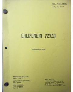 California Fever "Underground Jock" Original Script