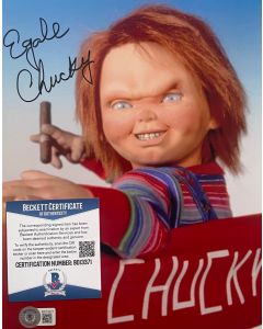 Ed Gale CHUCKY 8X10 w/Beckett COA #5