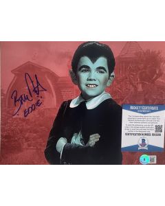 Butch Patrick THE MUNSTERS 8X10 w/Beckett COA #2