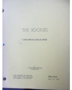 The Rookies "A Very Special Piece Of The Ground Original Script