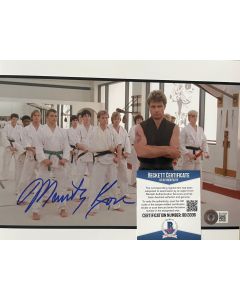 Martin Kove Karate Kid 8X10 photo w/Beckett COA #2