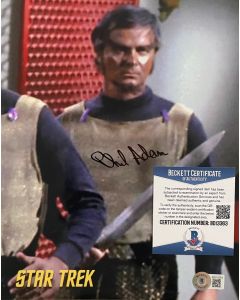 Phil Adams Star Trek signed 8x10 w/ Beckett COA 2