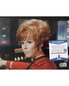 Barbara Baldavin Star Trek 8X10 w/Beckett COA #2
