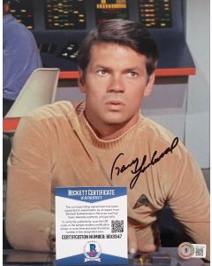 Gary Lockwood Star Trek 8X10 w/Beckett COA #2
