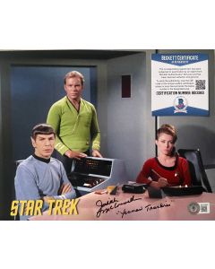 Judith McConnell Star Trek 8X10 w/Beckett COA