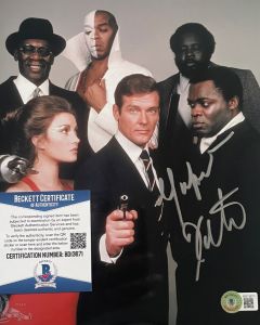 Yaphet Kotto RIP 1939-2021 Bond 8X10 w/Beckett COA #2