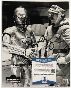 John Ratzenberger Star Wars 8X10 w/Beckett COA