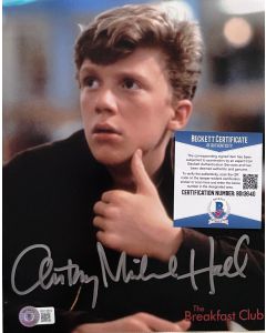 Anthony Michael Hall Sixteen Candles 8x10 w/Beckett COA #2