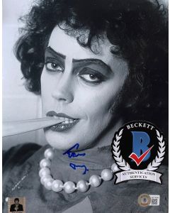 Tim Curry THE ROCKY HORROR PICTURE SHOW w/ COA BECKETT 8X10 #202