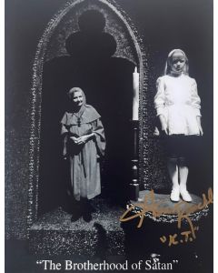 Geri Reischl THE BOTHERHOOD OF SATAN Original Autographed 8X10 photo #6