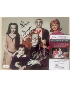 Butch Patrick & Al Lewis THE MUNSTERS Original Autographed 8X10 photo w/ JSA COA