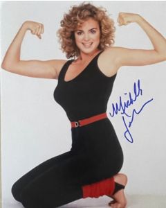 Michelle Johnson BLAME IT ON RIO, DEATH BECOMES HER 8X10 signed in person #29
