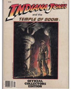 Indiana Jones and the Temple of Doom 1984 original movie program 