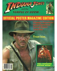 Indiana Jones official poster magazine