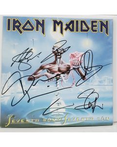 Iron Maiden SEVENTH SON OF A SEVENTH SON album signed # G01
