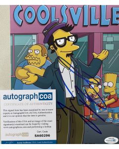 JACK BLACK THE SIMPSONS Original Autograph 8x10 w/ACOA