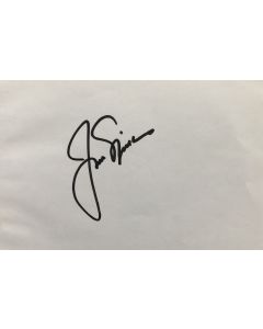 Jack Nicklaus golfer signed album page/card #2