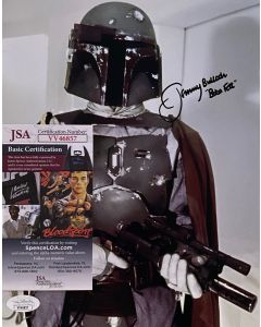 Star Wars Jeremy Bulloch, Boba Fett signed 8x10 LAST ONE w/JSA COA