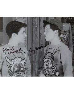 Rich Correll & Jerry Mathers LEAVE IT TO BEAVER 8X10 #206