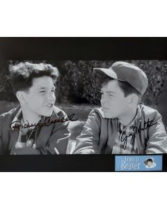Rich Correll & Jerry Mathers LEAVE IT TO BEAVER 8X10 #205