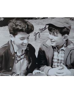 Rich Correll & Jerry Mathers LEAVE IT TO BEAVER 8X10 #203
