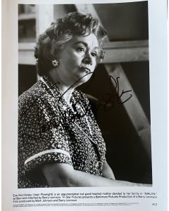 Joan Plowright AVALON 1990 Original Signed 8X10 Photo