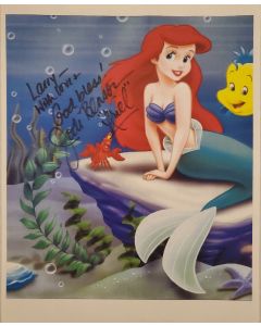 Jodi Benson DISNEY VOICE ARIEL, LITTLE MERMAID TO: LARRY Signed 8x10 Photo #2