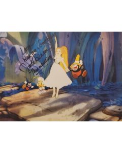 Jodi Benson DISNEY VOICE THUMBELINA TO: LARRY Signed 8x10 Photo #3