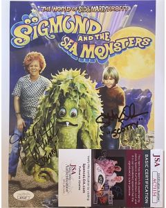 Johnny Whitaker & Scott Kolden Sigmund Original 8X10 signed Photo w/JSA COA #2