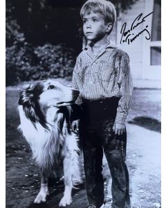 Jon Provost Lassie Original Autographed 8X10 photo #26