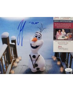 Josh Gad FROZEN signed 8x10 W/JSA # G01