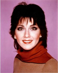 Joyce Dewitt-red turtleneck