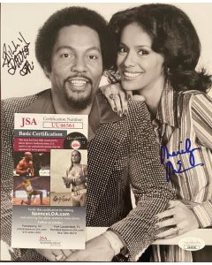 Billy Davis & Marilyn McCoo w/JSA COA
