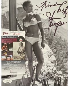 Trina Parks James Bond 007 w/JSA COA