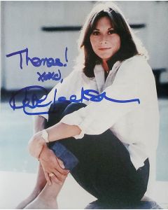 Kate Jackson signed 8x10 CHARLIE'S ANGELS inscription says "Thomas!" # G07