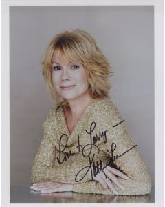 Kathie Lee Gifford (TO LARRY) signed LIVE Regis and Kathie Lee 8x10 #1