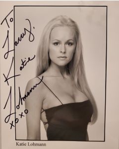Katie Lohmann PLAYBOY APRIL 2001 TO: LARRY Signed 8x10 Photo