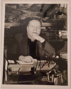 Larry Flynt HUSTLER MAGAZINE Signed 8x10 Photo