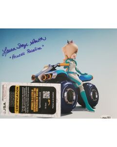 Laura Faye Smith SUPER MARIO ROSALINA signed 8x10 with JSA COA # G01
