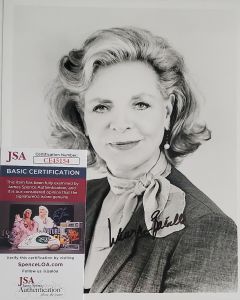Lauren Bacall THE BIG SLEEP, THE WALKER signed 8x10 w/JSA COA # G01