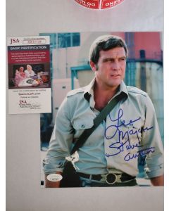 Lee Majors SIX MILLION DOLLAR MAN Signed 8x10 Photo w/ JSA COA #4