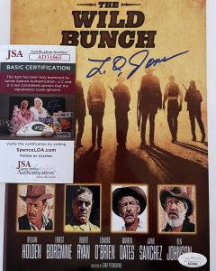 L. Q. Jones THE WILD BUNCH 1969 Original Autograph 8x10 photo w/JSA COA