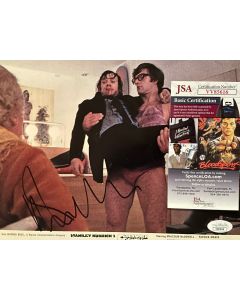 Malcolm McDowell Clock Tower Orange signed 8x10 w/JSA COA