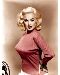 Mamie Van Doren-Pink Shirt