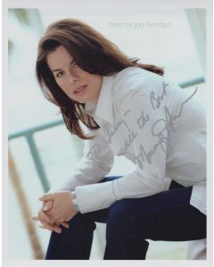 Marcia Gay Harden FLUBBER, MYSTIC RIVER TO: LARRY Signed 8x10 Photo #1