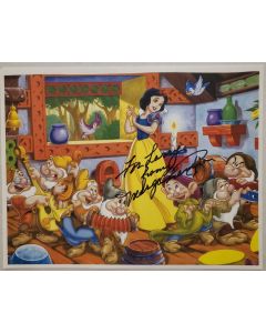 Marge Champion Disney SNOW WHITE TO: LARRY Signed 8x10 Paper #3