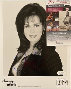 Marie Osmond w/JSA COA