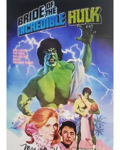 Mariette Hartley THE INCREDIBLE HULK signed 8x10 # G01